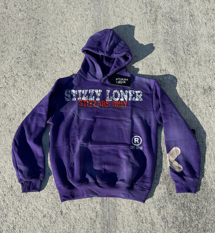 Stizzars Only Acid Wash Hoodie - StizzyLoner - StizzyLoner# - variant_sku#