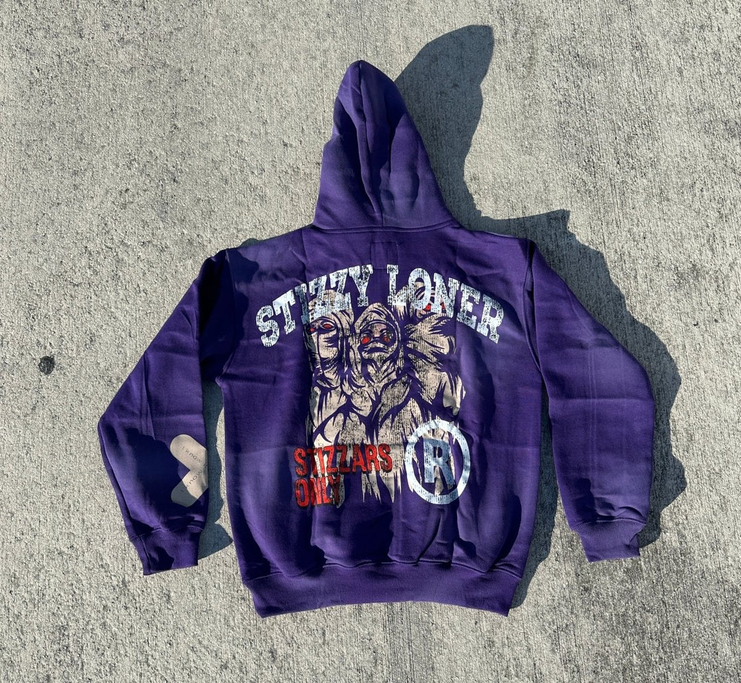 Stizzars Only Acid Wash Hoodie - StizzyLoner - StizzyLoner# - variant_sku#